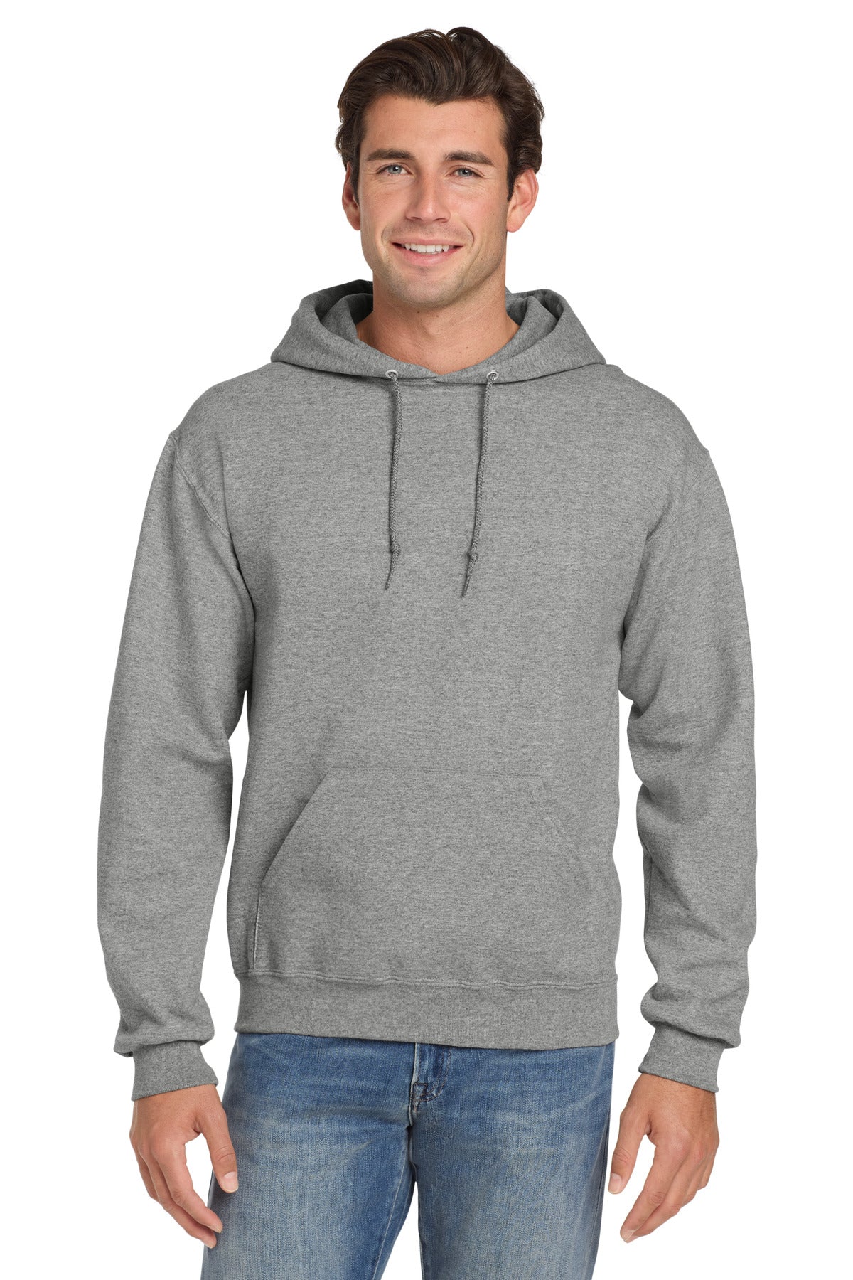 Jerzees Super Sweats NuBlend - Pullover Hooded Sweatshirt.  4997M - Oxford