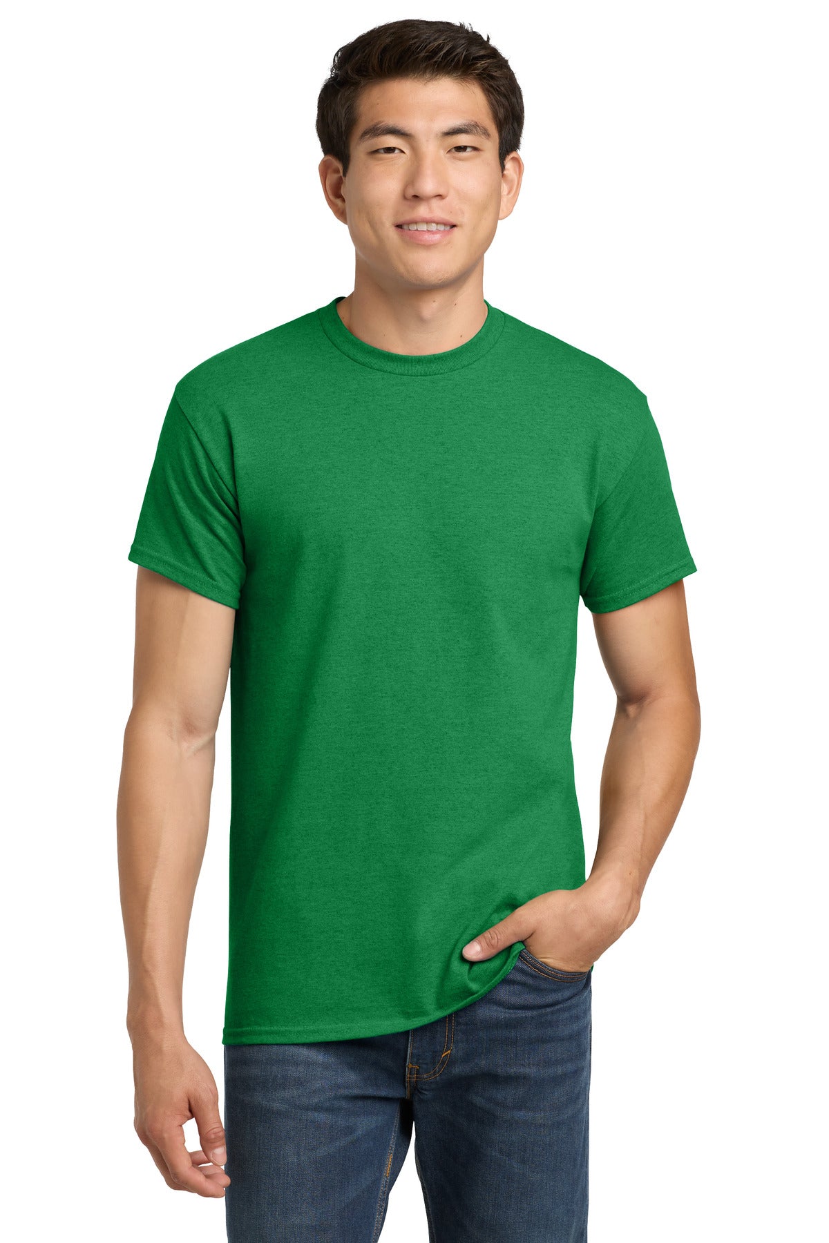 Gildan - Heavy Cotton 100% Cotton T-Shirt.  5000 - Antique Irish Green