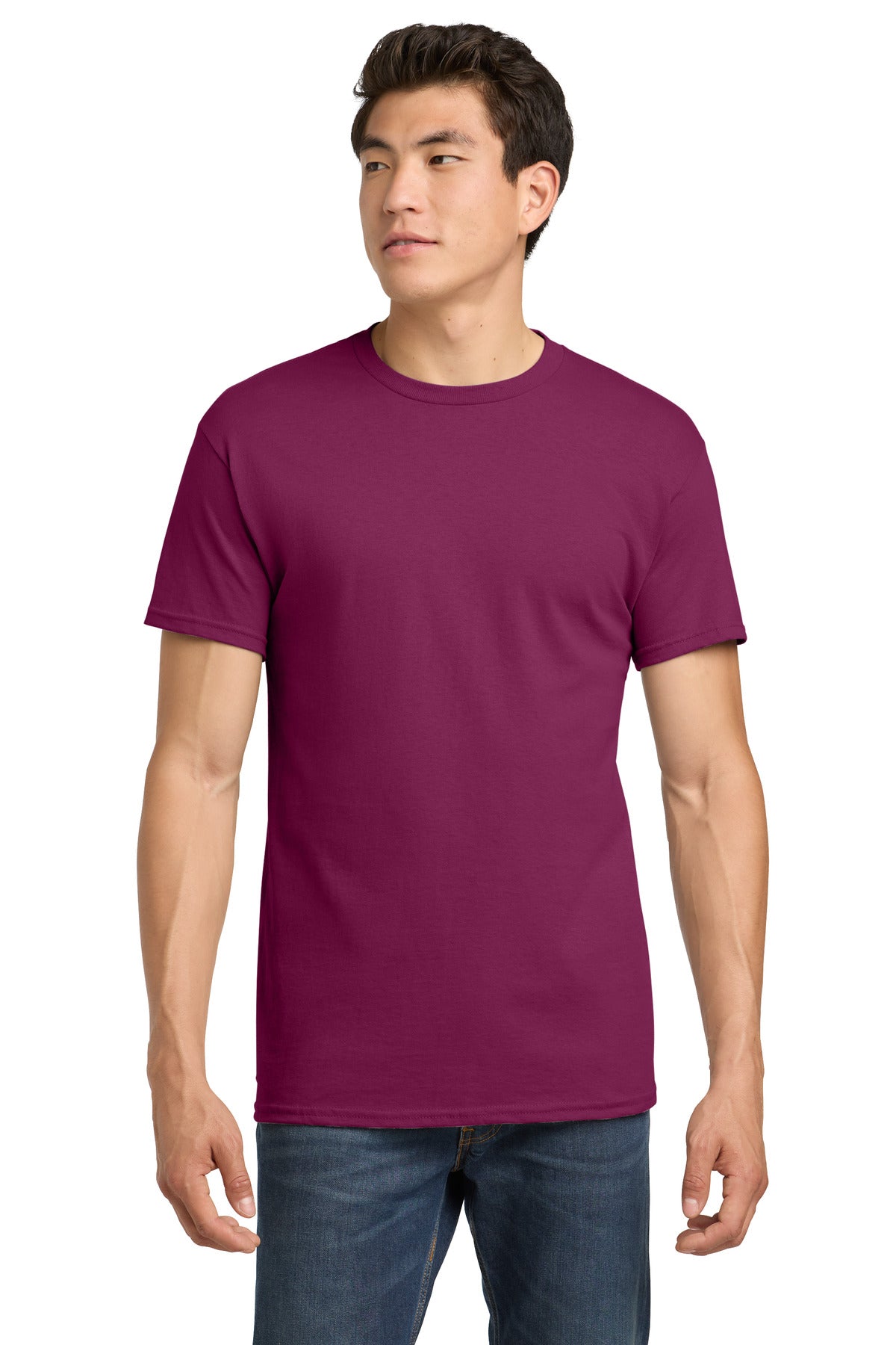 Gildan - Heavy Cotton 100% Cotton T-Shirt.  5000 - Berry