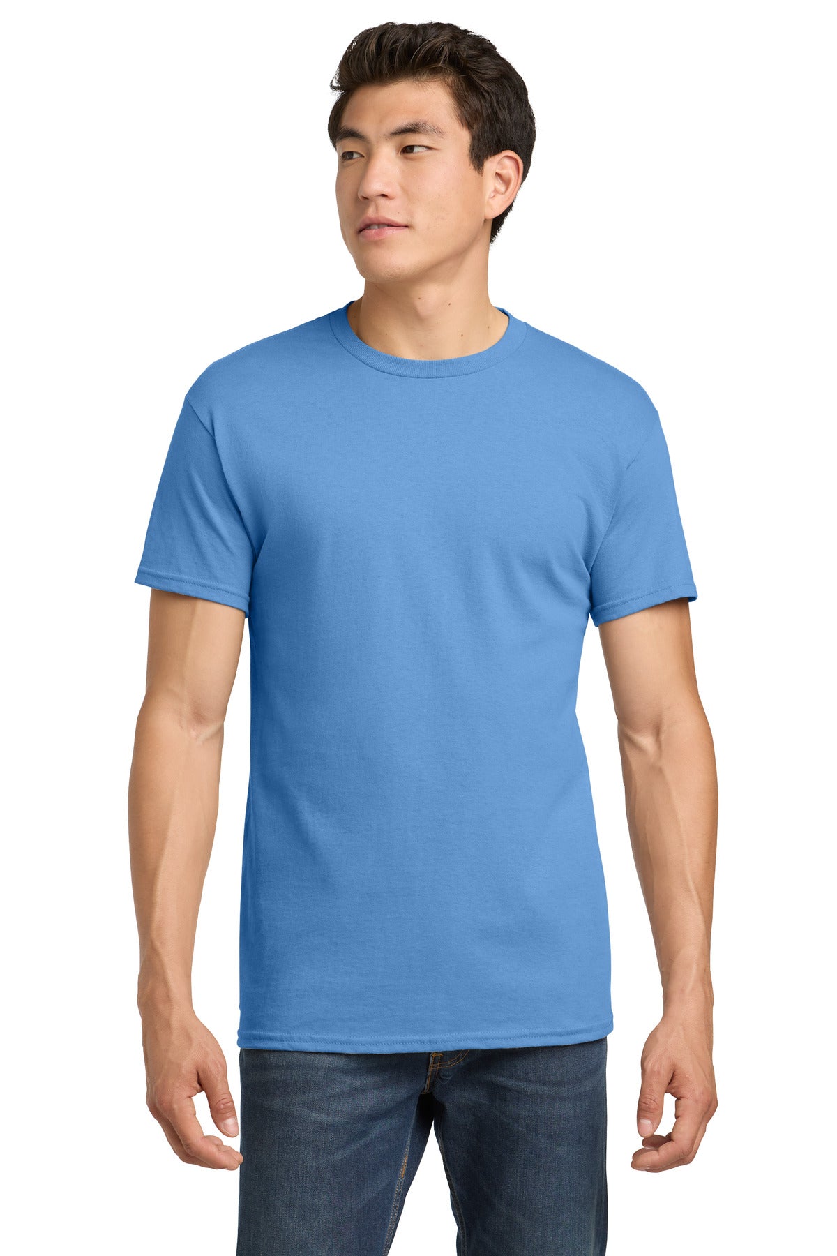 Gildan - Heavy Cotton 100% Cotton T-Shirt.  5000 - Carolina Blue
