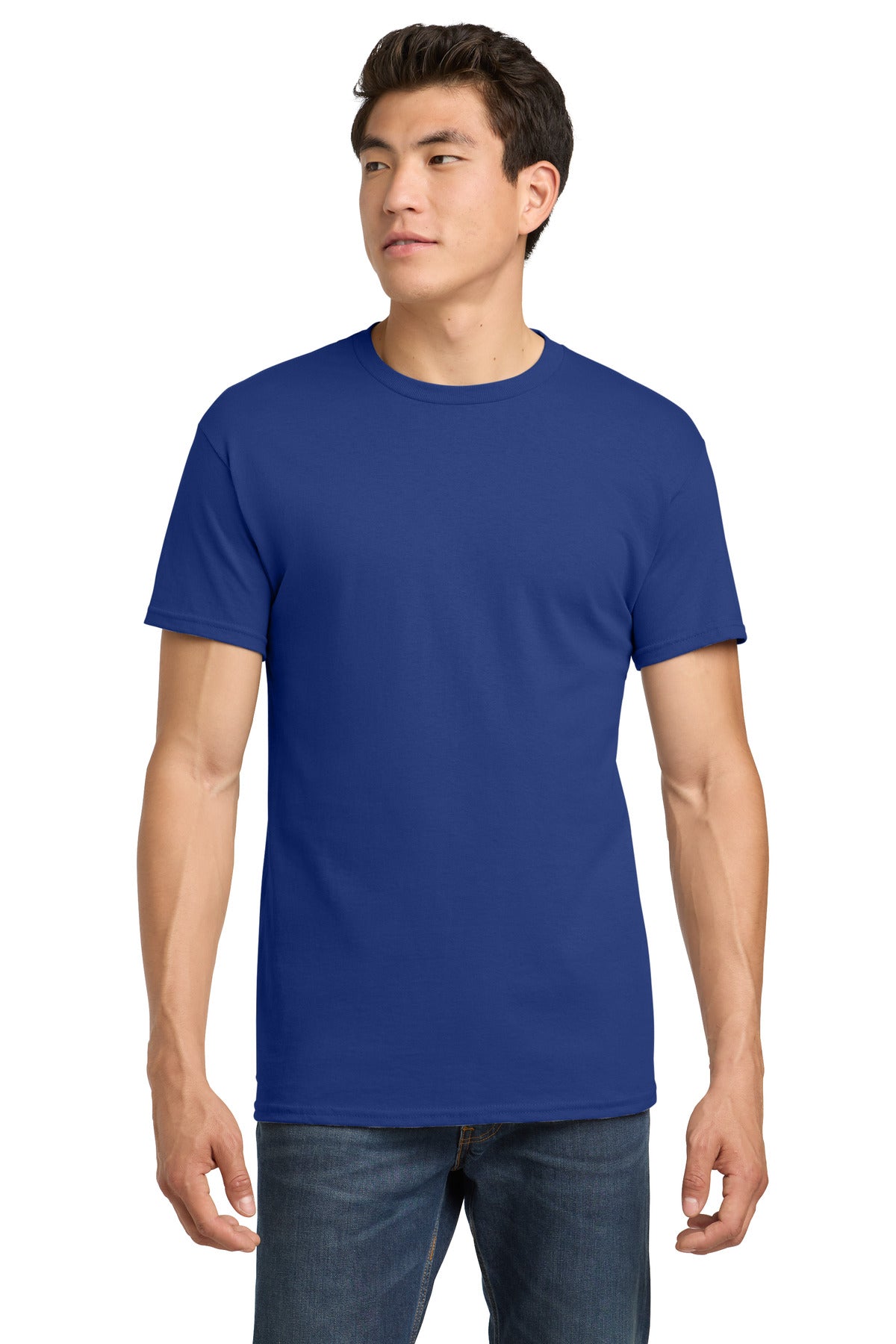 Gildan - Heavy Cotton 100% Cotton T-Shirt.  5000 - Cobalt