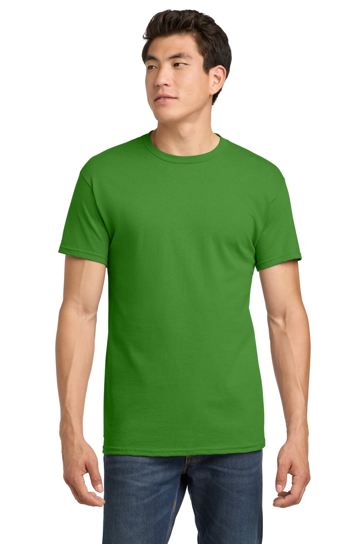 Gildan - Heavy Cotton 100% Cotton T-Shirt.  5000 - Electric Green
