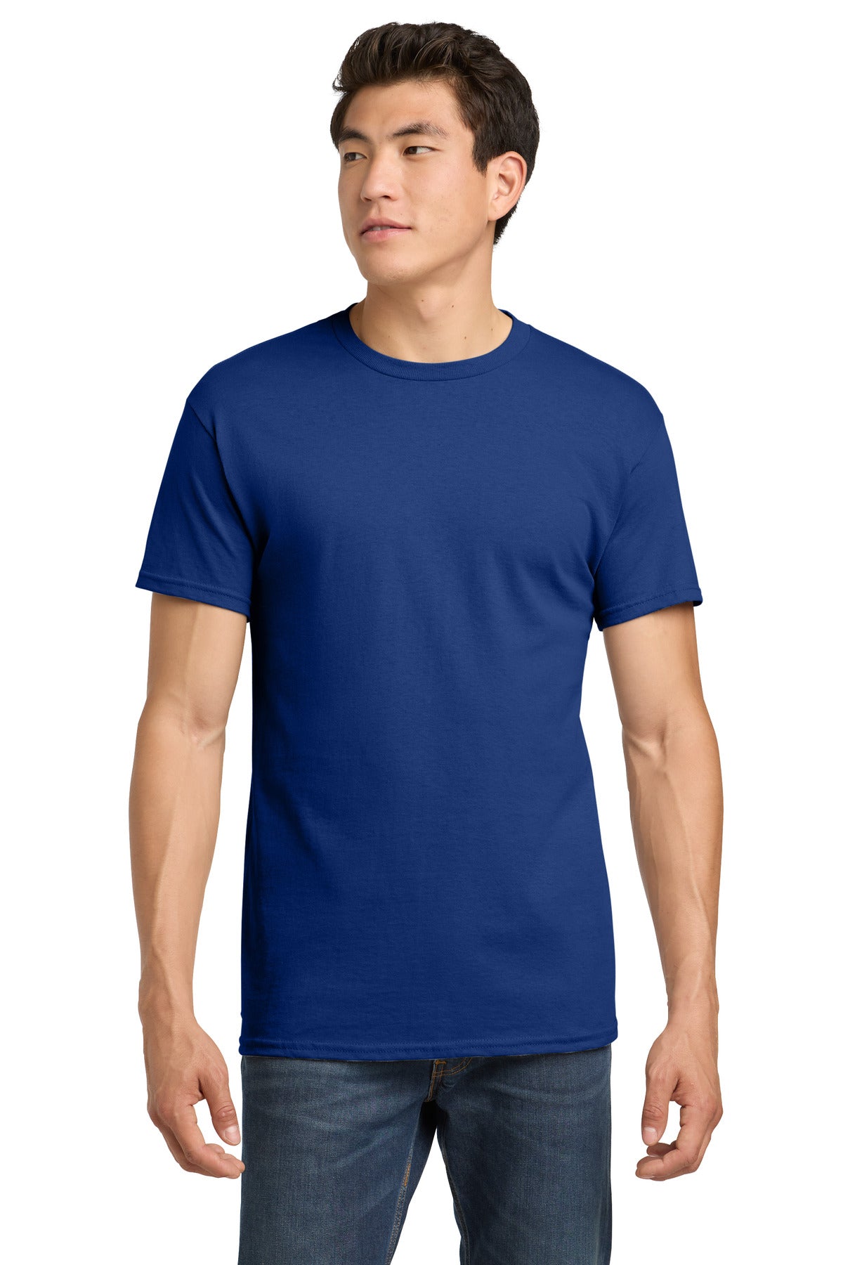 Gildan - Heavy Cotton 100% Cotton T-Shirt.  5000 - Fan Deep Royal