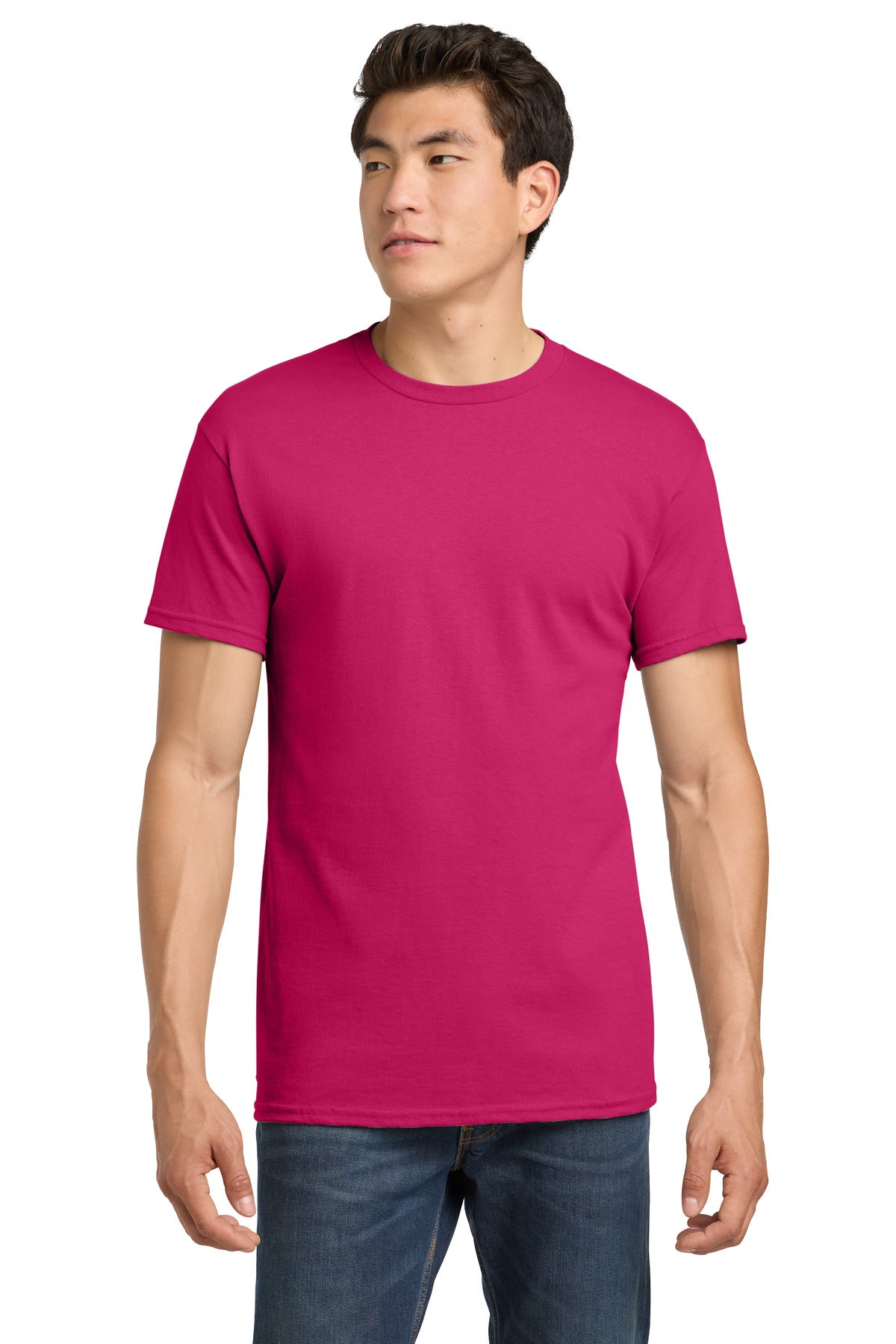 Gildan - Heavy Cotton 100% Cotton T-Shirt.  5000 - Heliconia