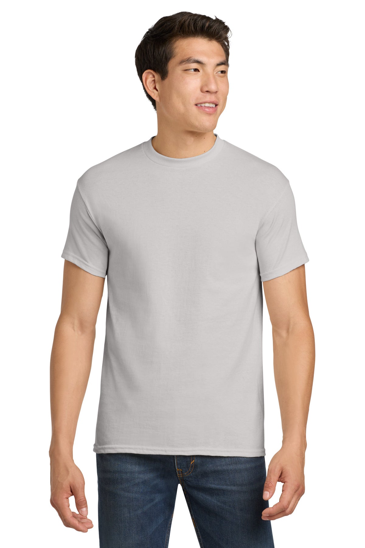 Gildan - Heavy Cotton 100% Cotton T-Shirt.  5000 - Ice Grey