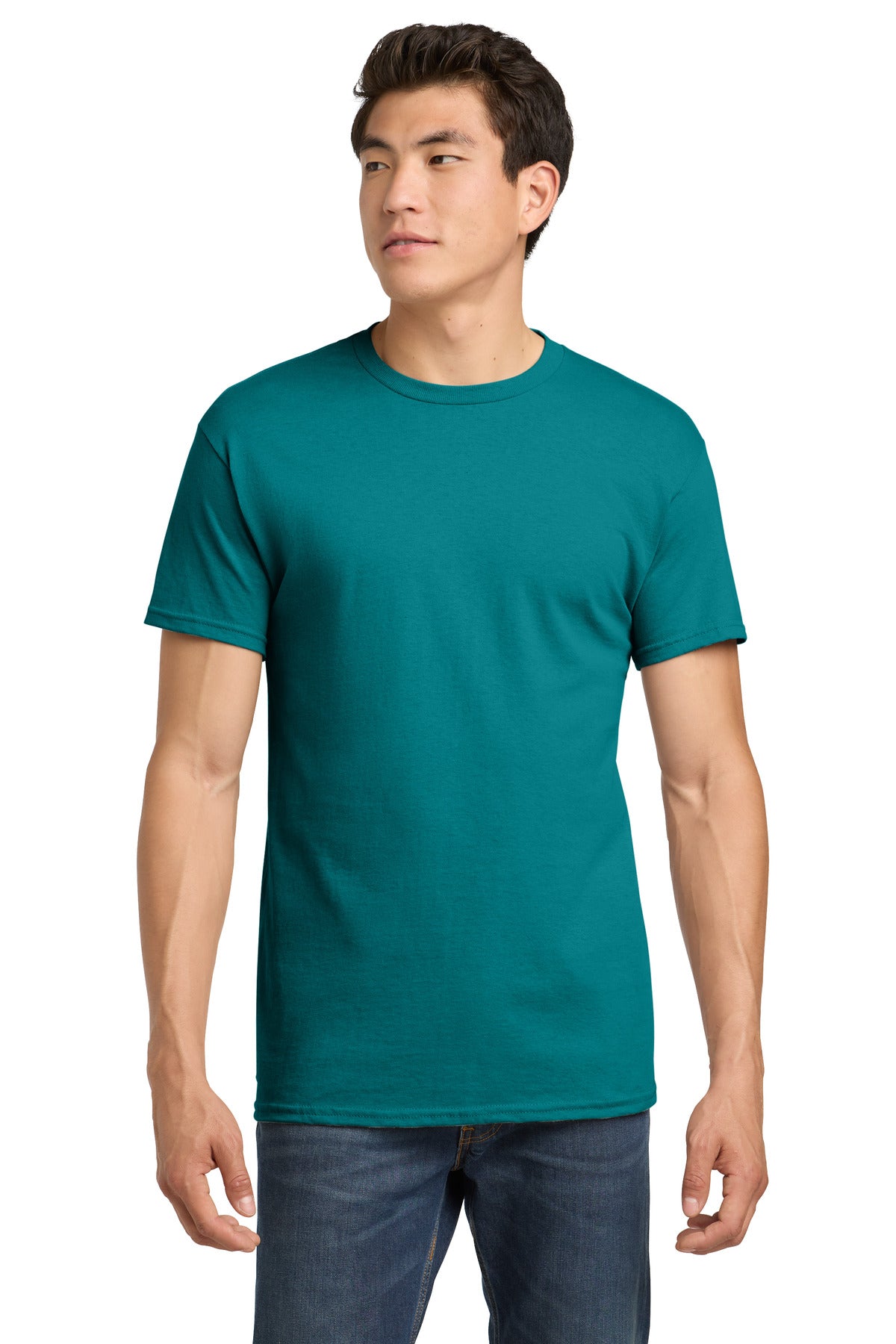 Gildan - Heavy Cotton 100% Cotton T-Shirt.  5000 - Jade Dome