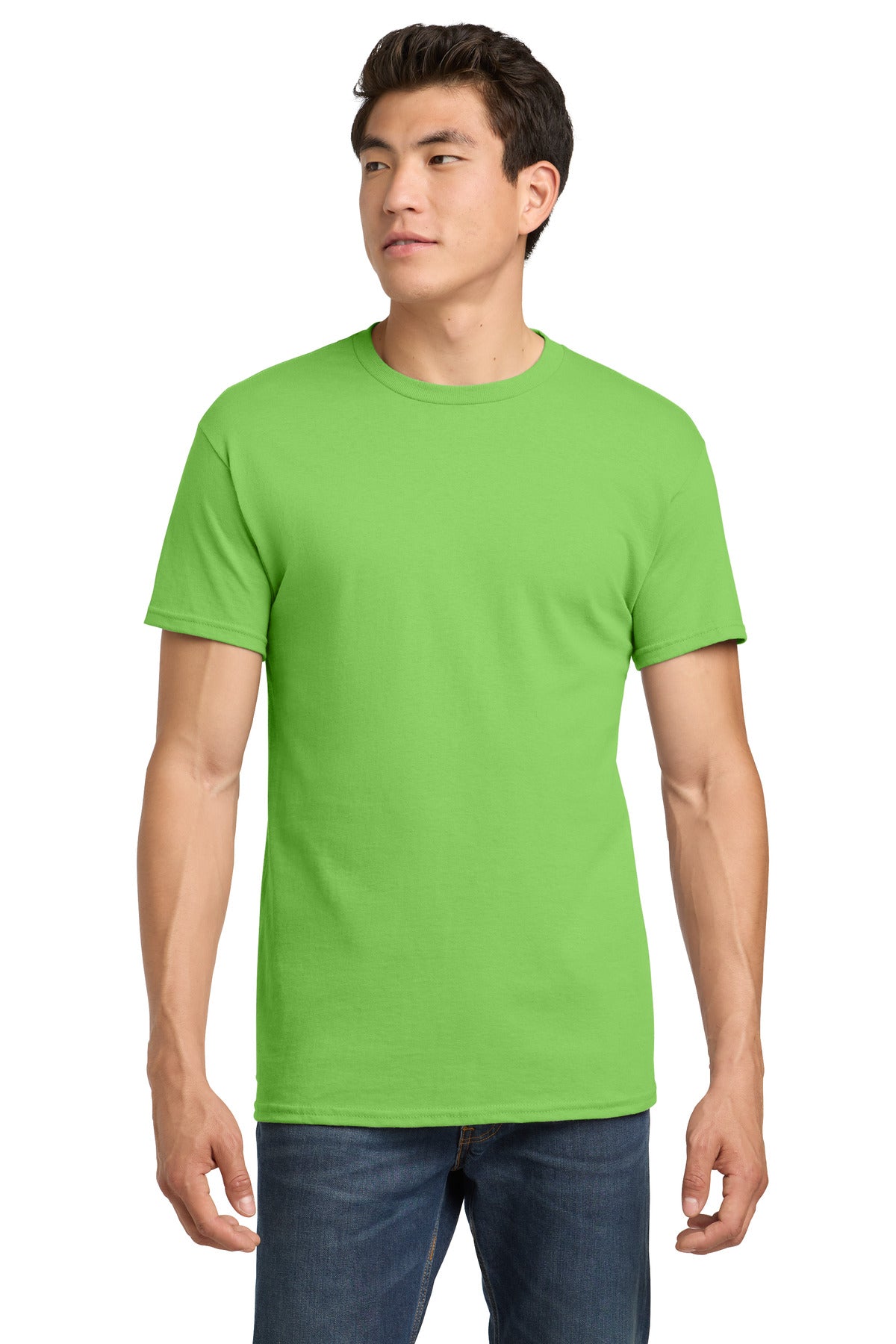 Gildan - Heavy Cotton 100% Cotton T-Shirt.  5000 - Lime