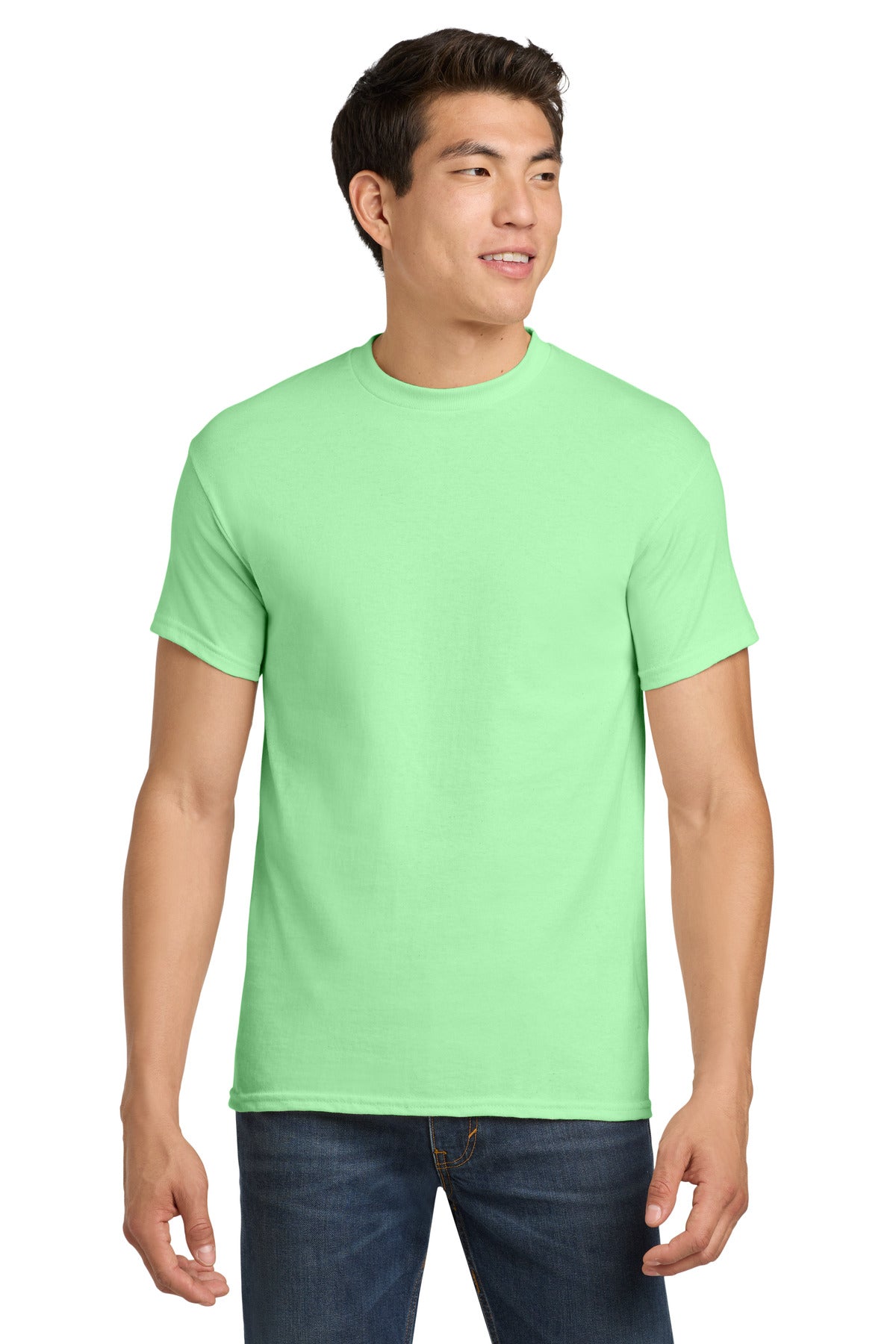 Gildan - Heavy Cotton 100% Cotton T-Shirt.  5000 - Mint Green