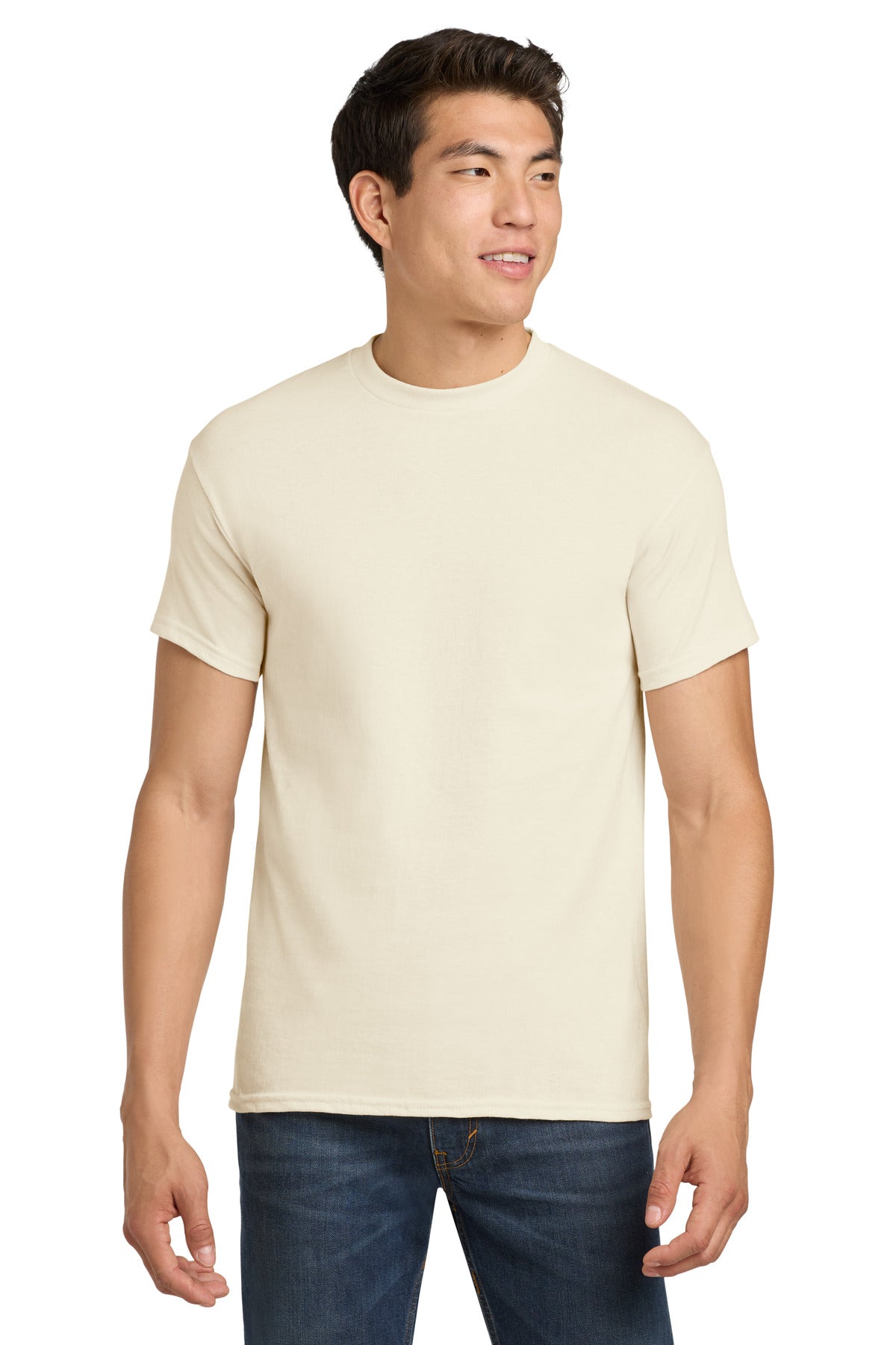 Gildan - Heavy Cotton 100% Cotton T-Shirt.  5000 - Natural
