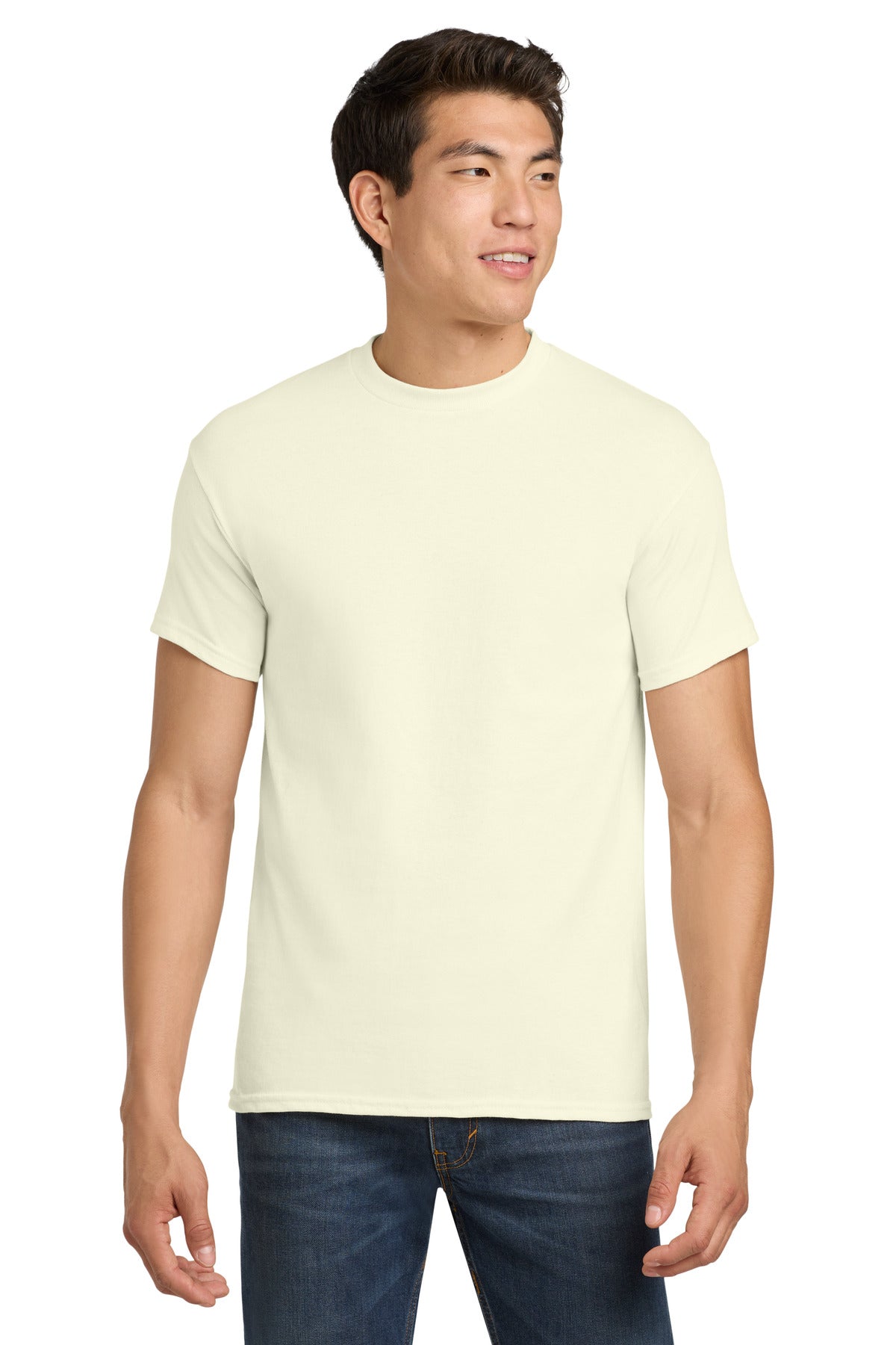 Gildan - Heavy Cotton 100% Cotton T-Shirt.  5000 - Off White