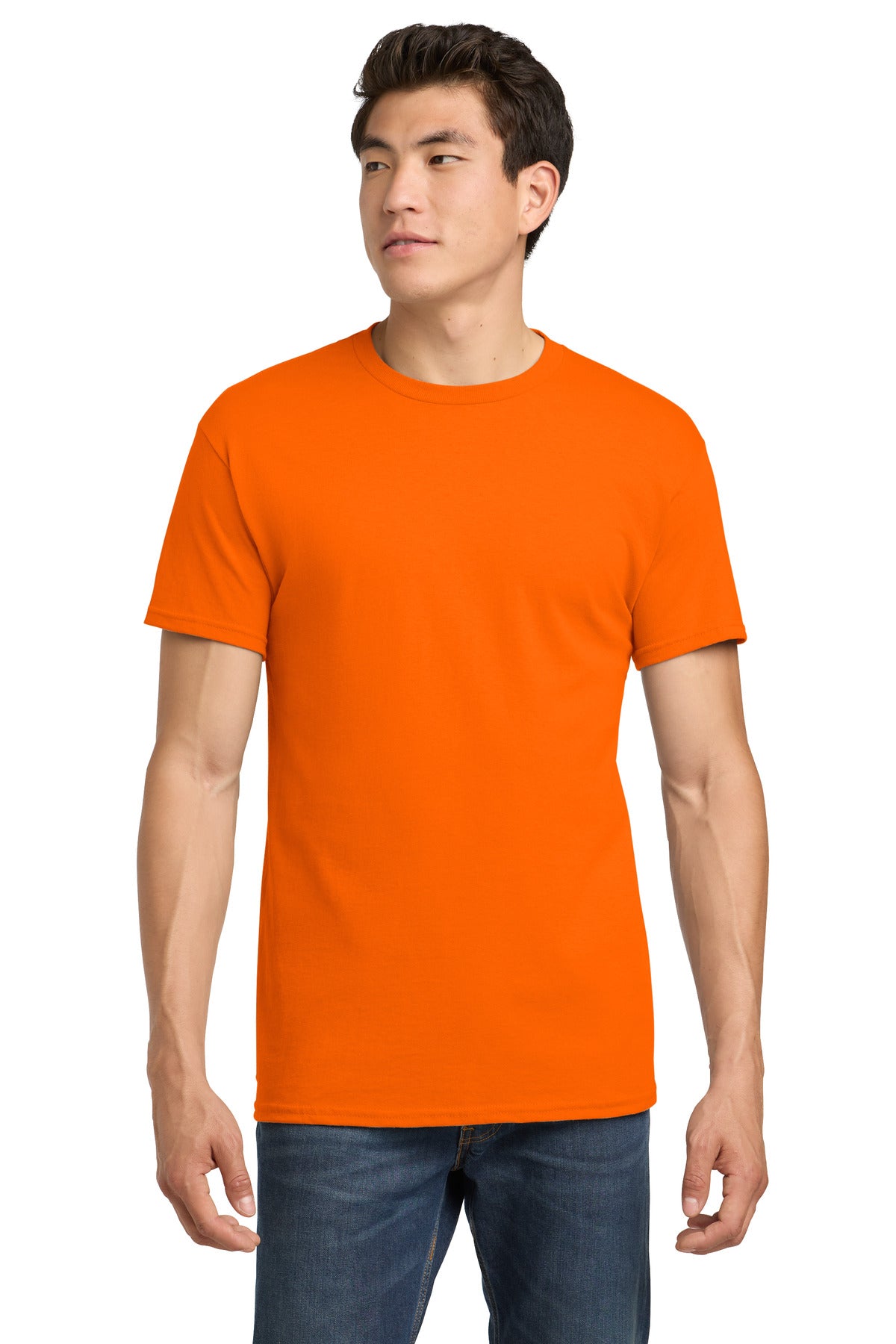 Gildan - Heavy Cotton 100% Cotton T-Shirt.  5000 - S. Orange