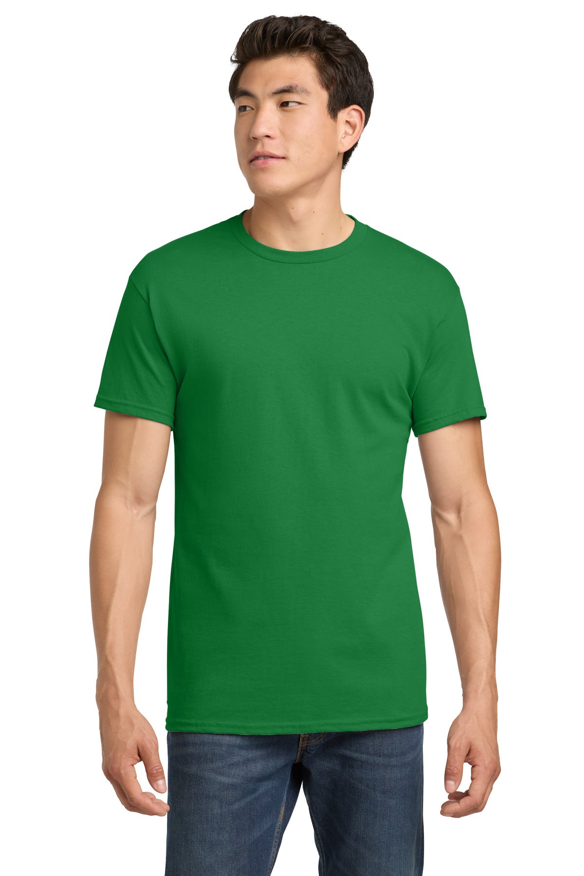 Gildan - Heavy Cotton 100% Cotton T-Shirt.  5000 - Turf Green