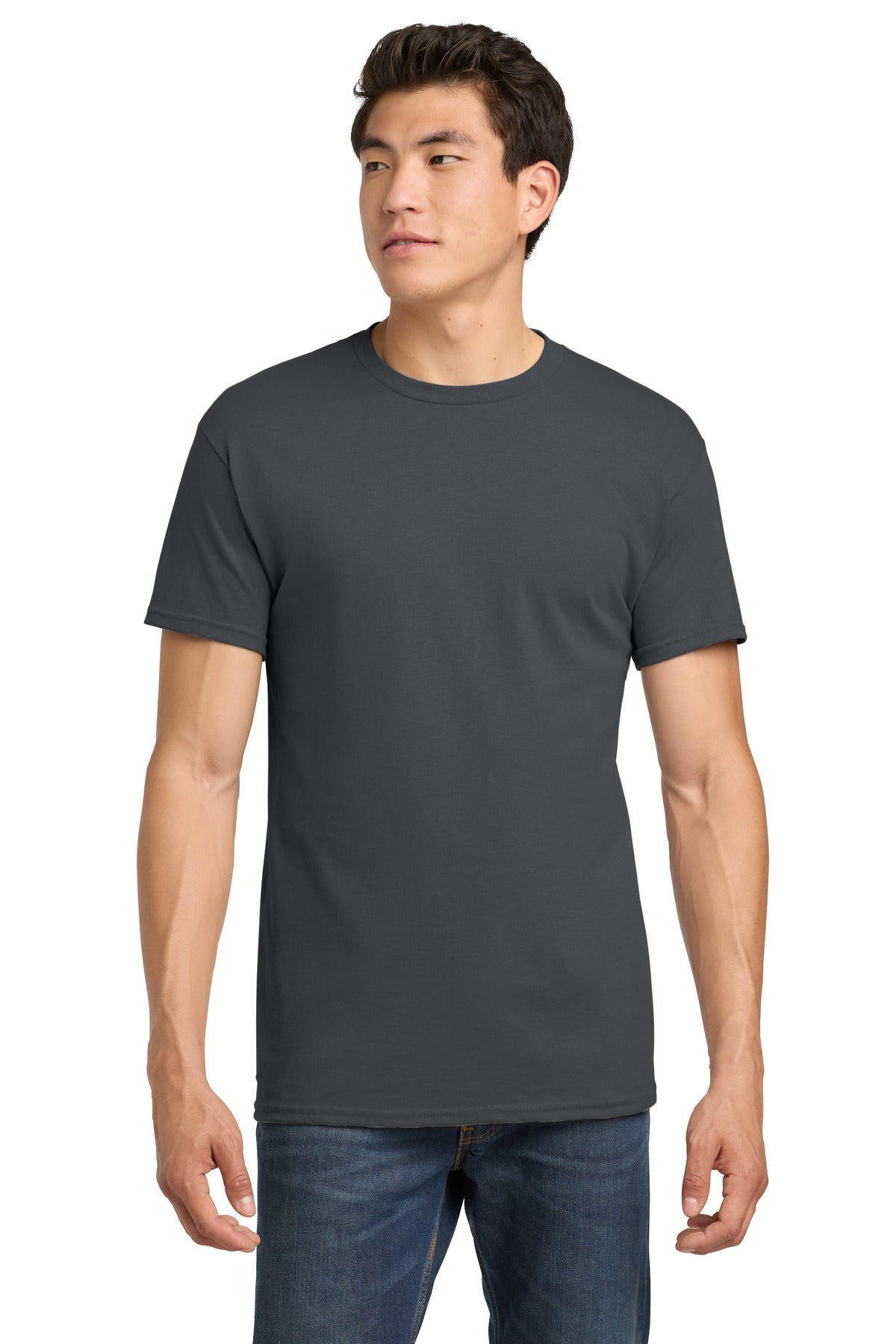 Gildan - Heavy Cotton 100% Cotton T-Shirt.  5000 - Tweed
