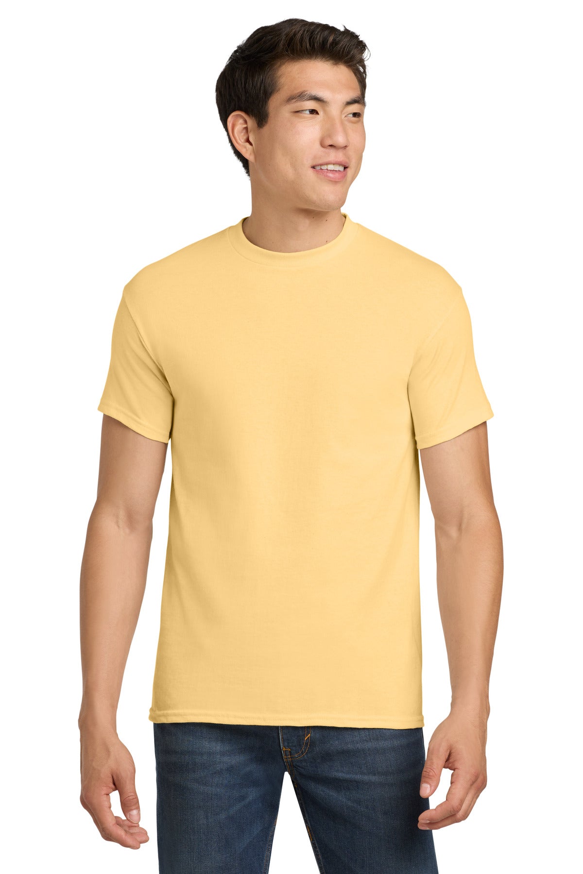 Gildan - Heavy Cotton 100% Cotton T-Shirt.  5000 - Yellow Haze