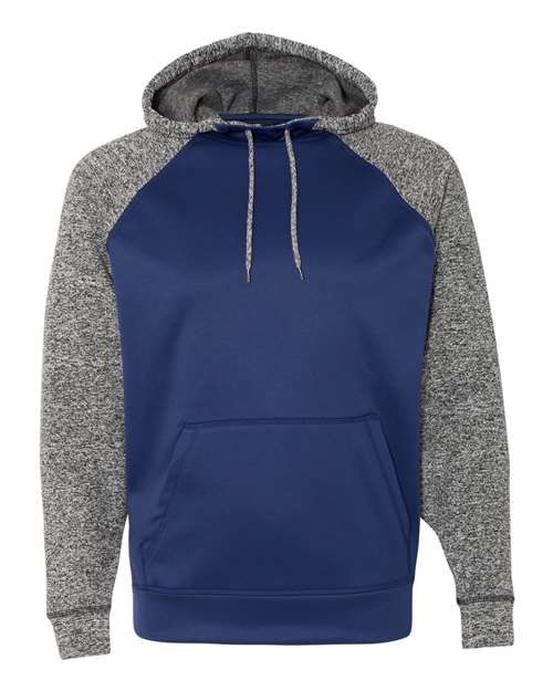 J. America 8612 - Navy/ Charcoal Fleck