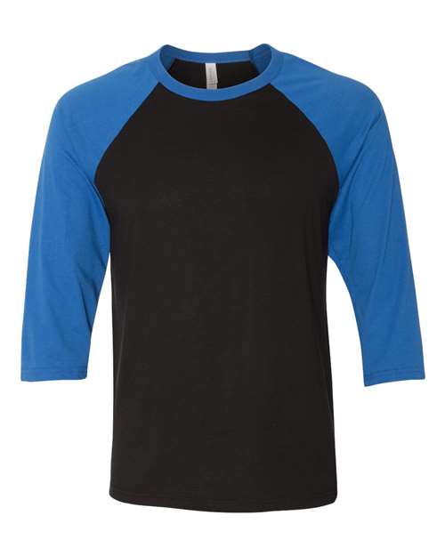 BELLA + CANVAS 3200 - Black/ True Royal