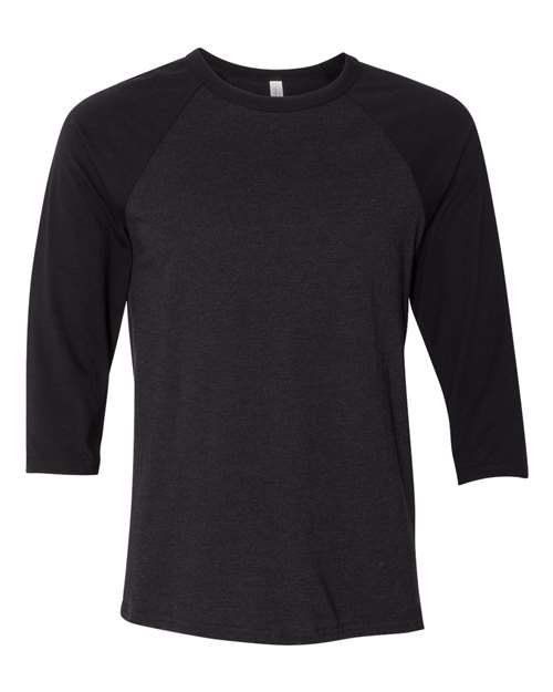 BELLA + CANVAS 3200 - Black Heather/ Black
