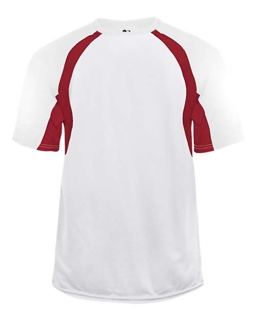 Badger 2144 - White/ Red