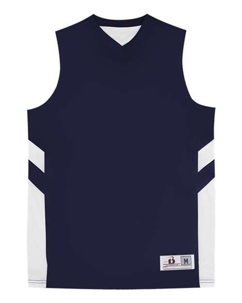Badger 2566 - Navy/ White
