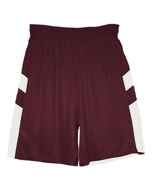 Alleson Athletic 7266 - Maroon/ White