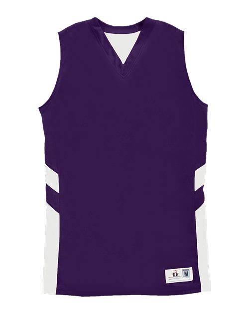 Alleson Athletic 8966 - Purple/ White