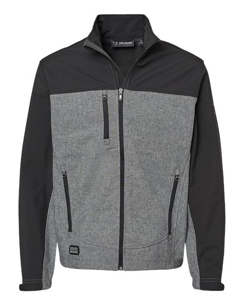DRI DUCK 5350T - Black Heather/ Black