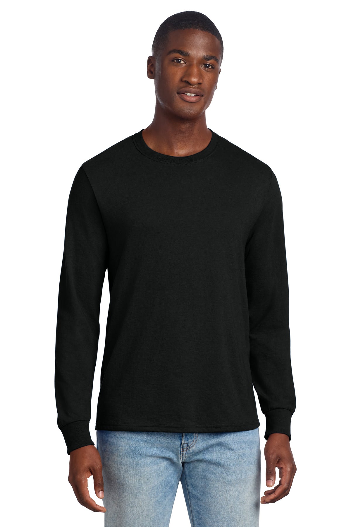Jerzees Premium Blend Ring Spun Long Sleeve T-Shirt 560LS - Black Ink
