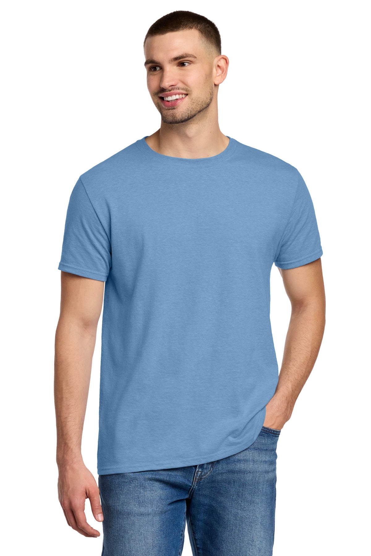 Jerzees Premium Blend Ring Spun T-Shirt 560M - Carolina Heather