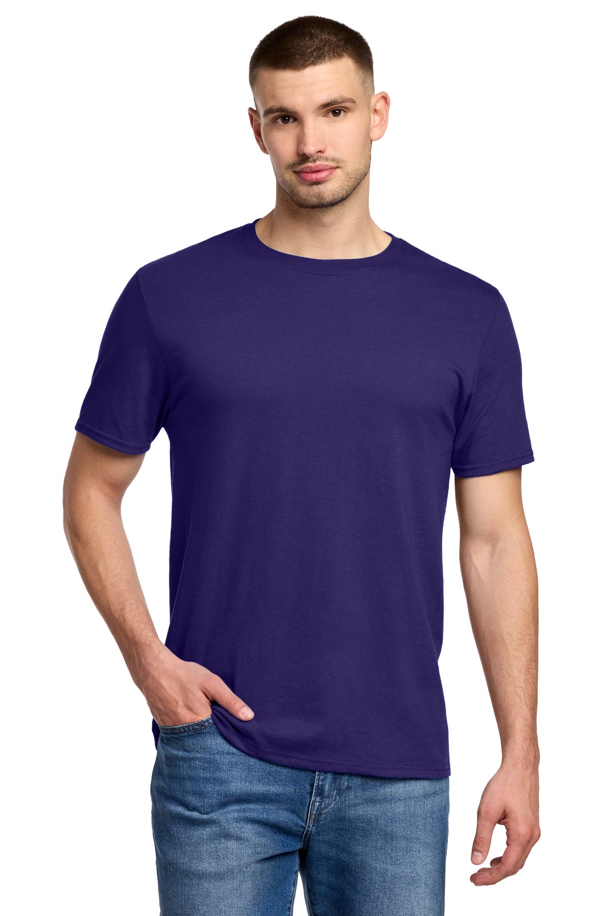 Jerzees Premium Blend Ring Spun T-Shirt 560M - Deep Purple