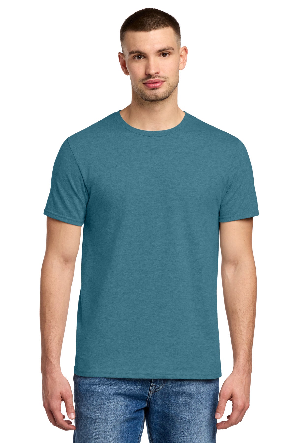 Jerzees Premium Blend Ring Spun T-Shirt 560M - Digital Teal Heather