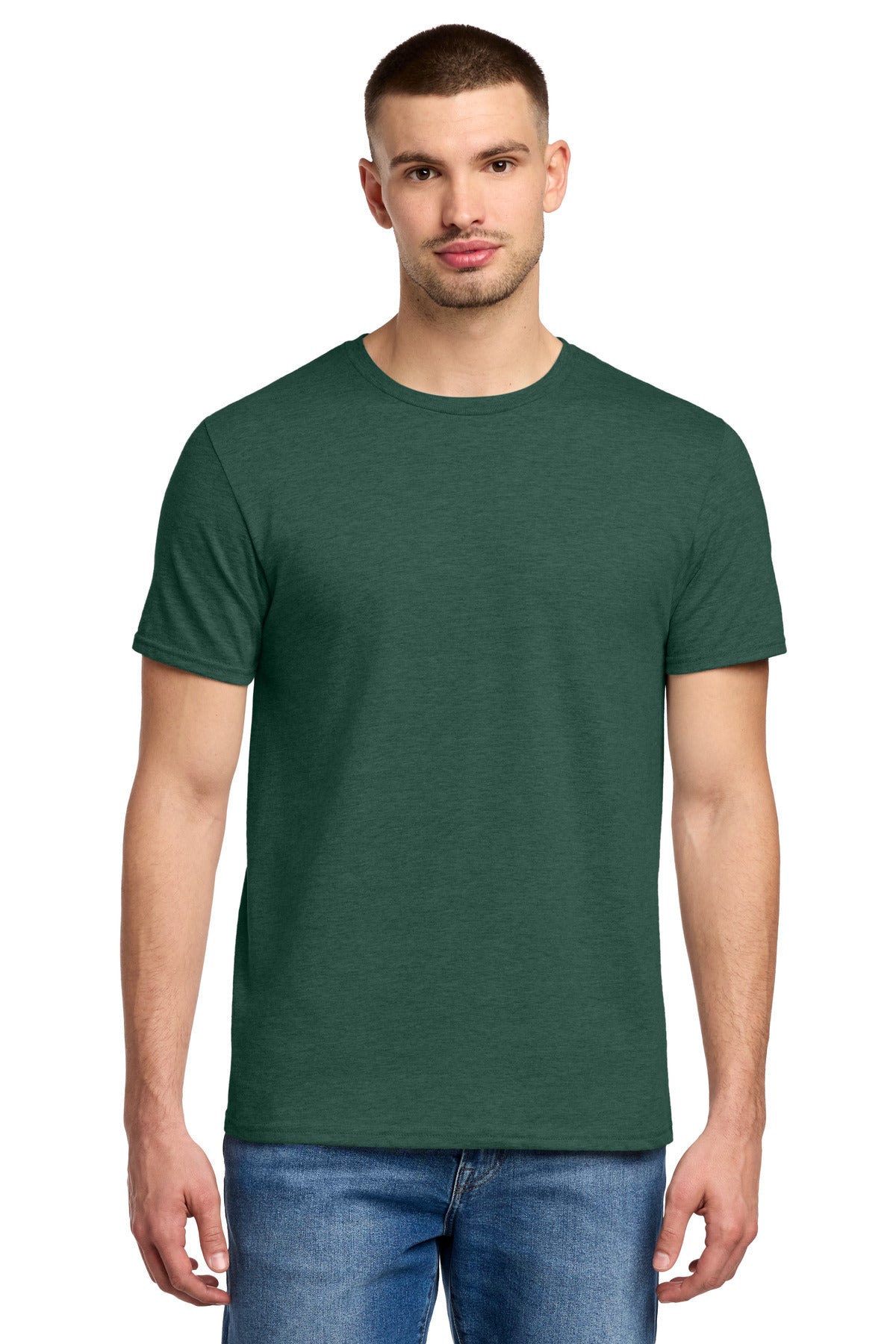 Jerzees Premium Blend Ring Spun T-Shirt 560M - Forest Green Heather