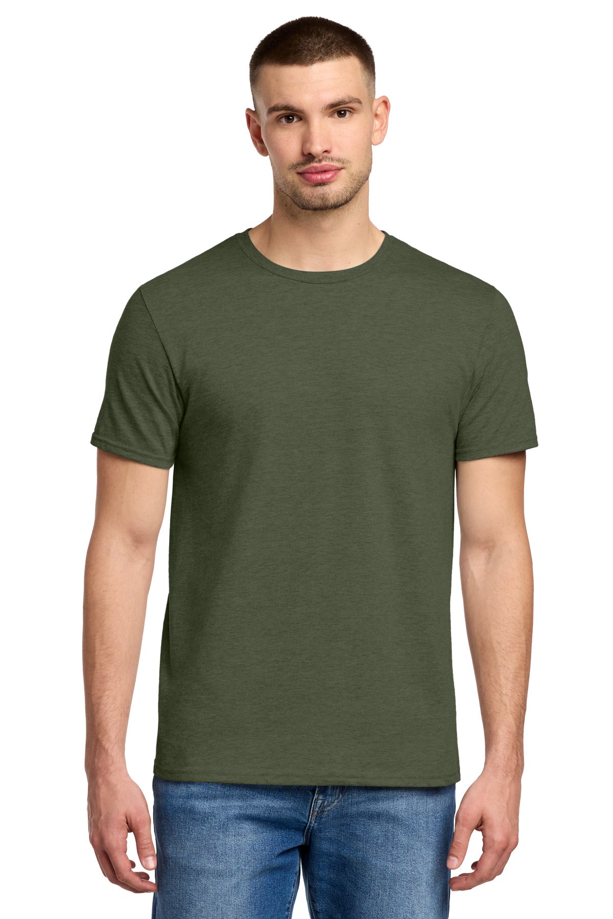 Jerzees Premium Blend Ring Spun T-Shirt 560M - Military Green Heather