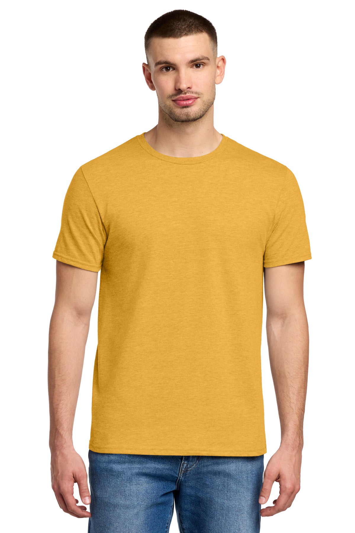 Jerzees Premium Blend Ring Spun T-Shirt 560M - Mustard Heather