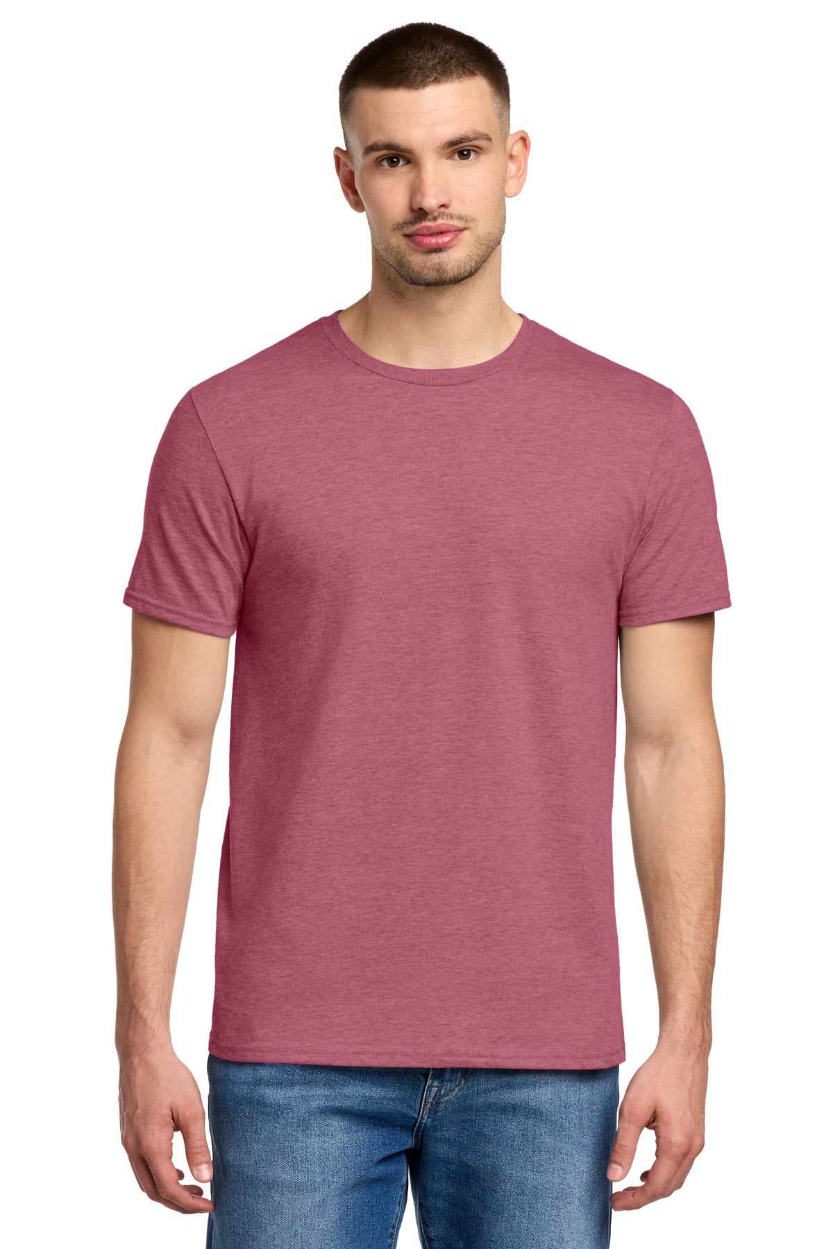 Jerzees Premium Blend Ring Spun T-Shirt 560M - Raspberry Heather