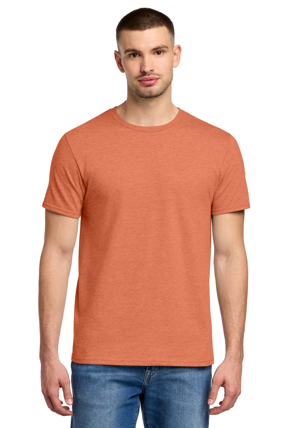 Jerzees Premium Blend Ring Spun T-Shirt 560M - Vintage Heather Orange