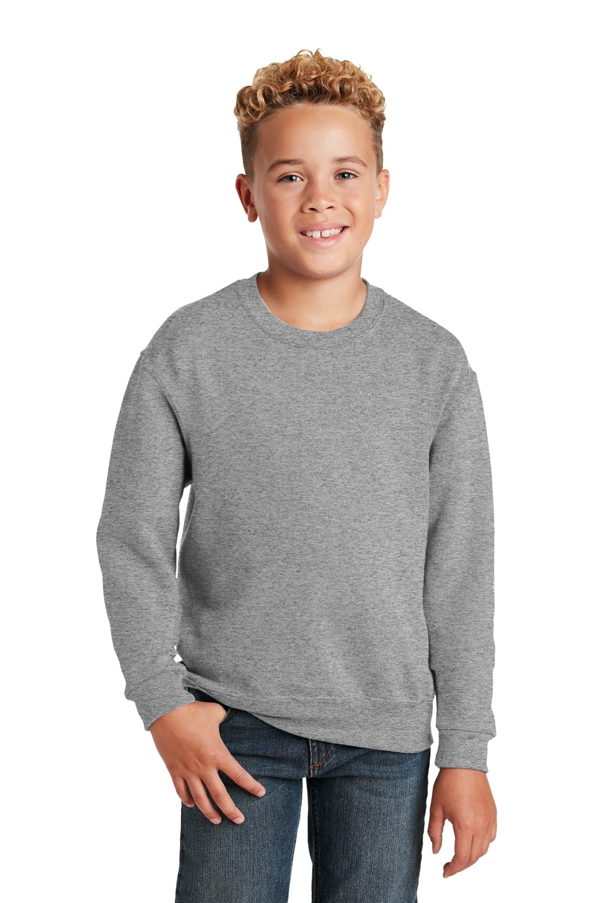 Jerzees - Youth NuBlend Crewneck Sweatshirt