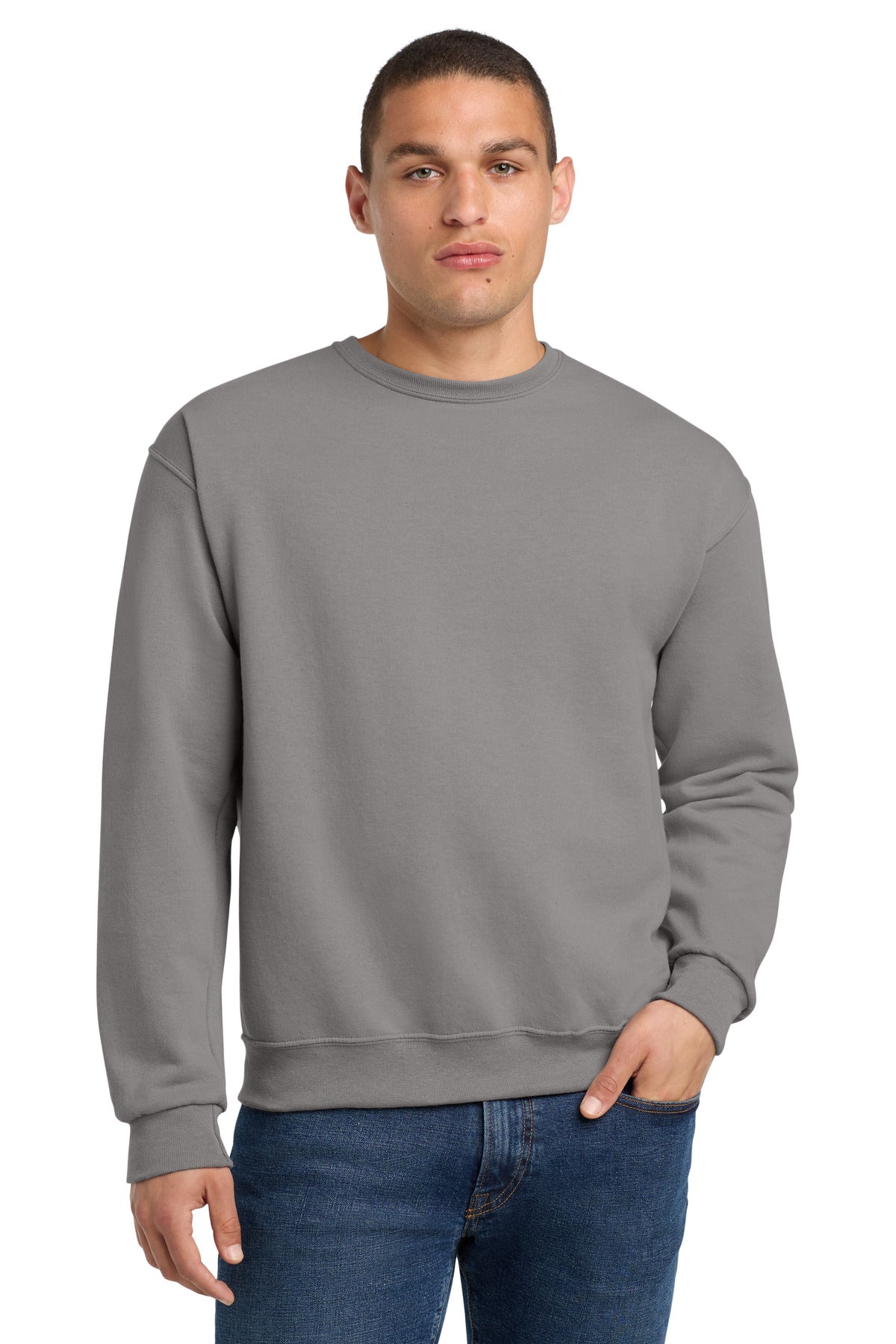 Jerzees - NuBlend Crewneck Sweatshirt.  562M - Rock