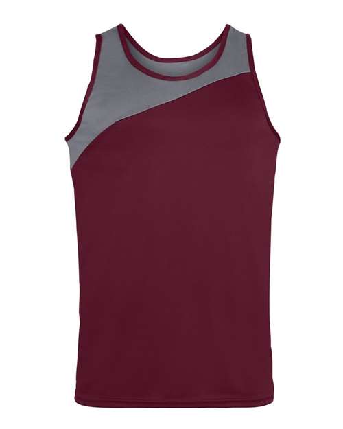 Augusta Sportswear 352 - Maroon/ Graphite