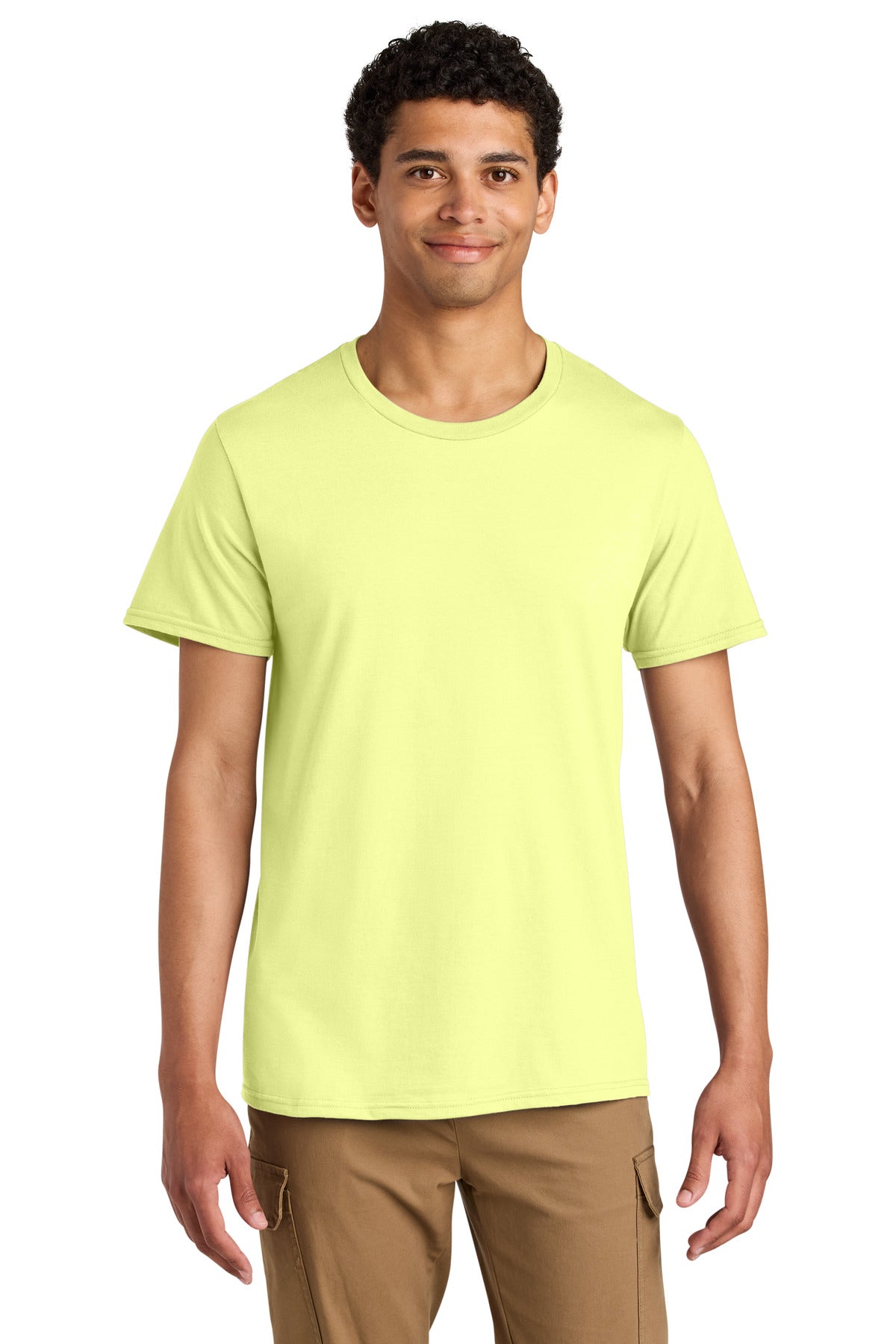 Jerzees Unisex Premium Combed Ring Spun Cotton Tee 570M - Celery Juice