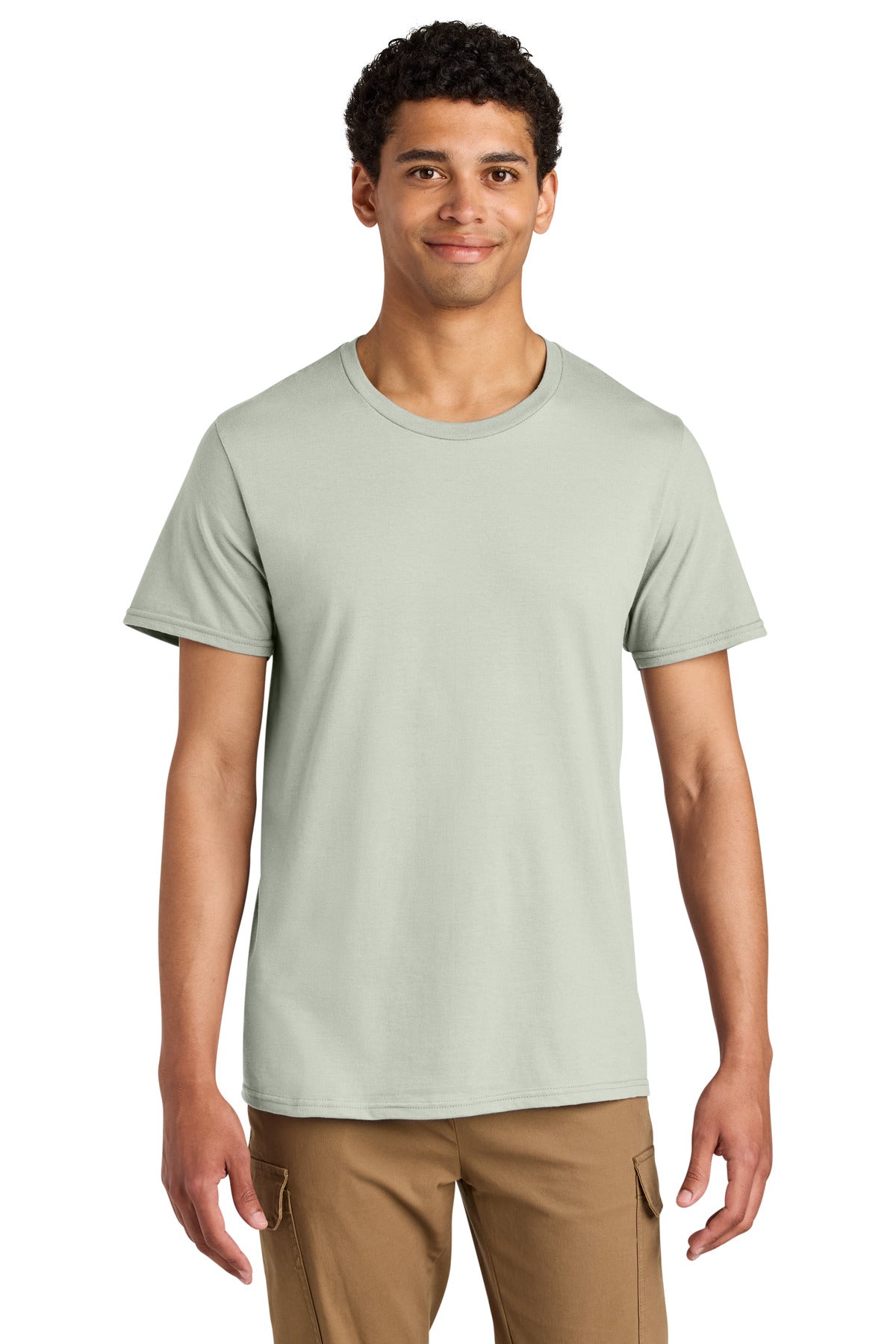 Jerzees Unisex Premium Combed Ring Spun Cotton Tee 570M - Limestone