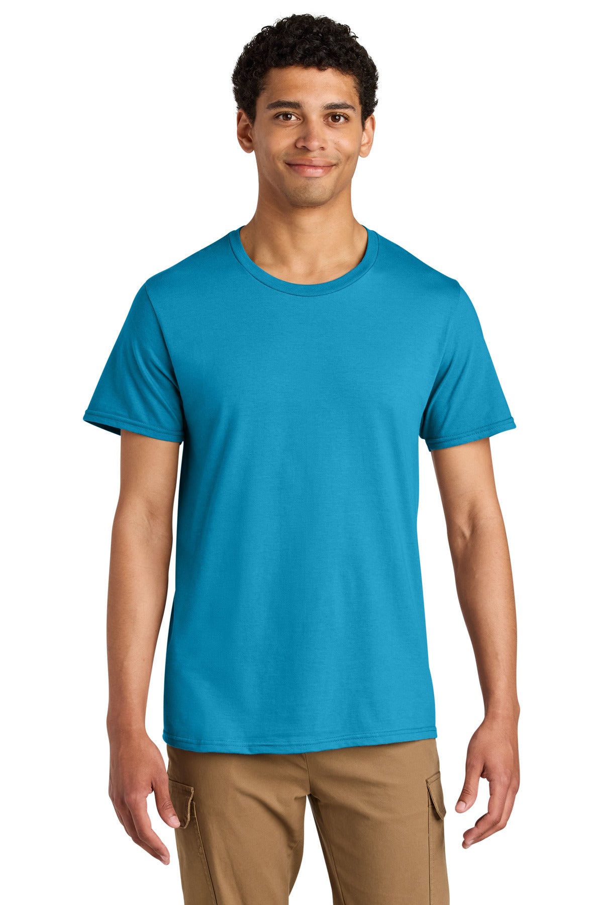 Jerzees Unisex Premium Combed Ring Spun Cotton Tee 570M - Soul Blue