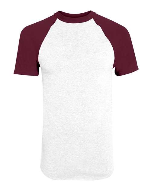 Augusta Sportswear 423 - White/ Maroon