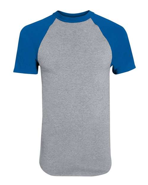 Augusta Sportswear 424 - Athletic Heather/ Royal