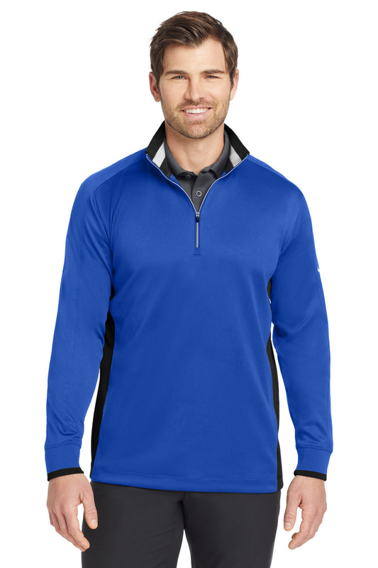 Nike Dri-FIT 1/2-Zip Cover-Up. 578673 - Game Royal/ Black/ White