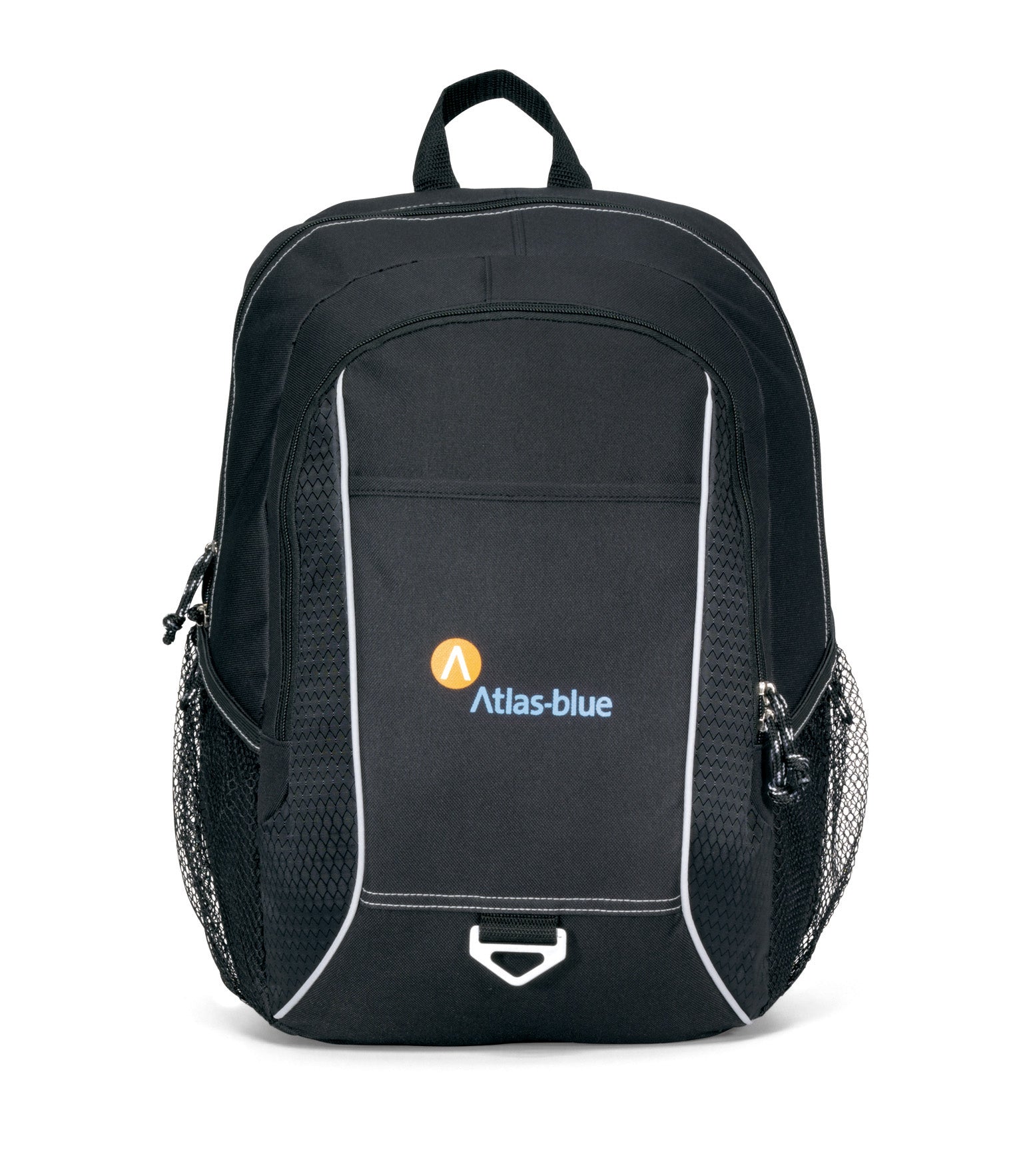 Atlas Laptop Backpack - Black