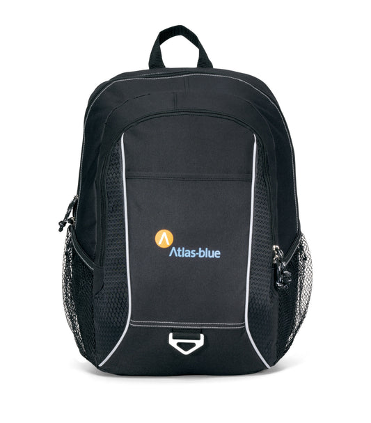 Atlas Laptop Backpack - Black