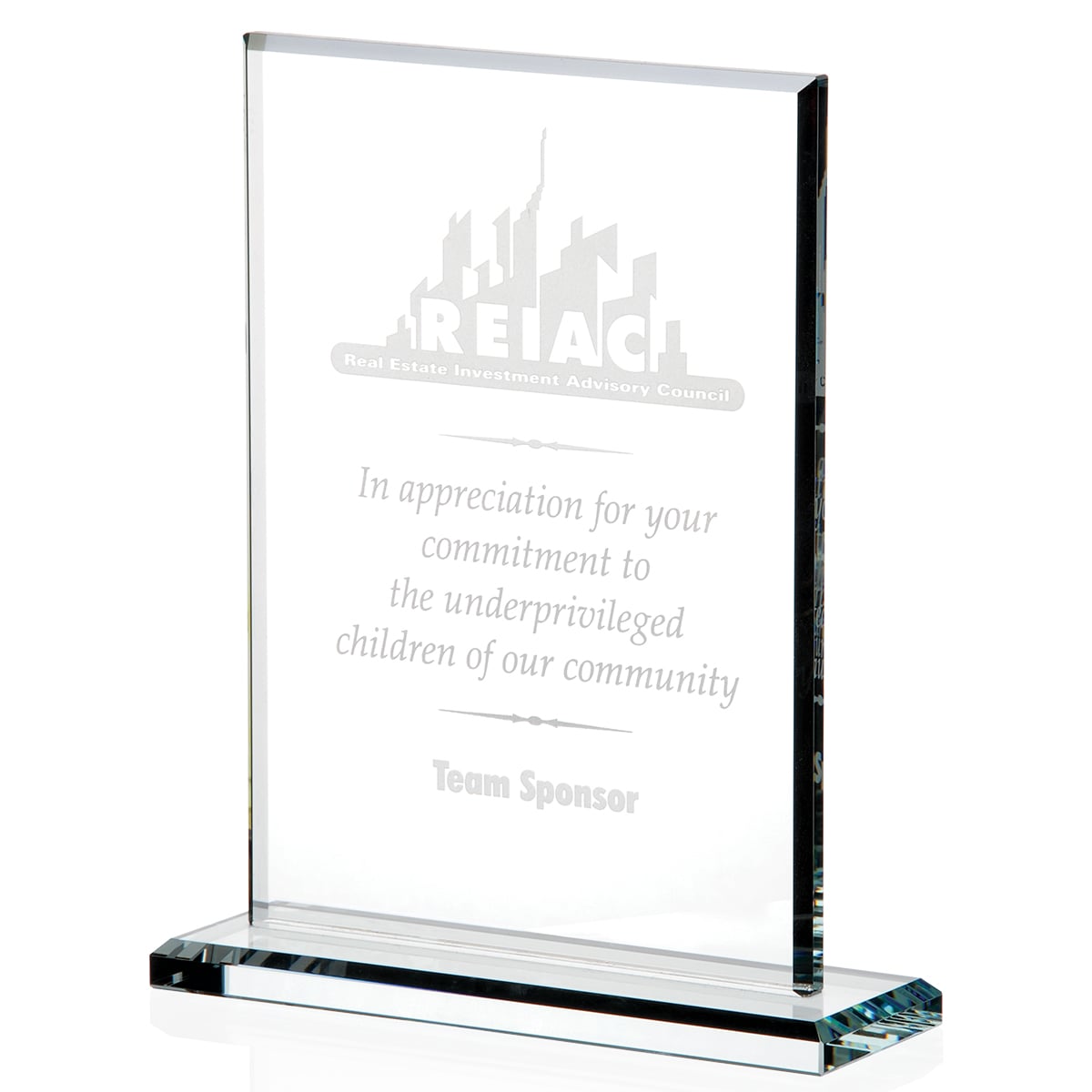 Vertical Gem Cut Award