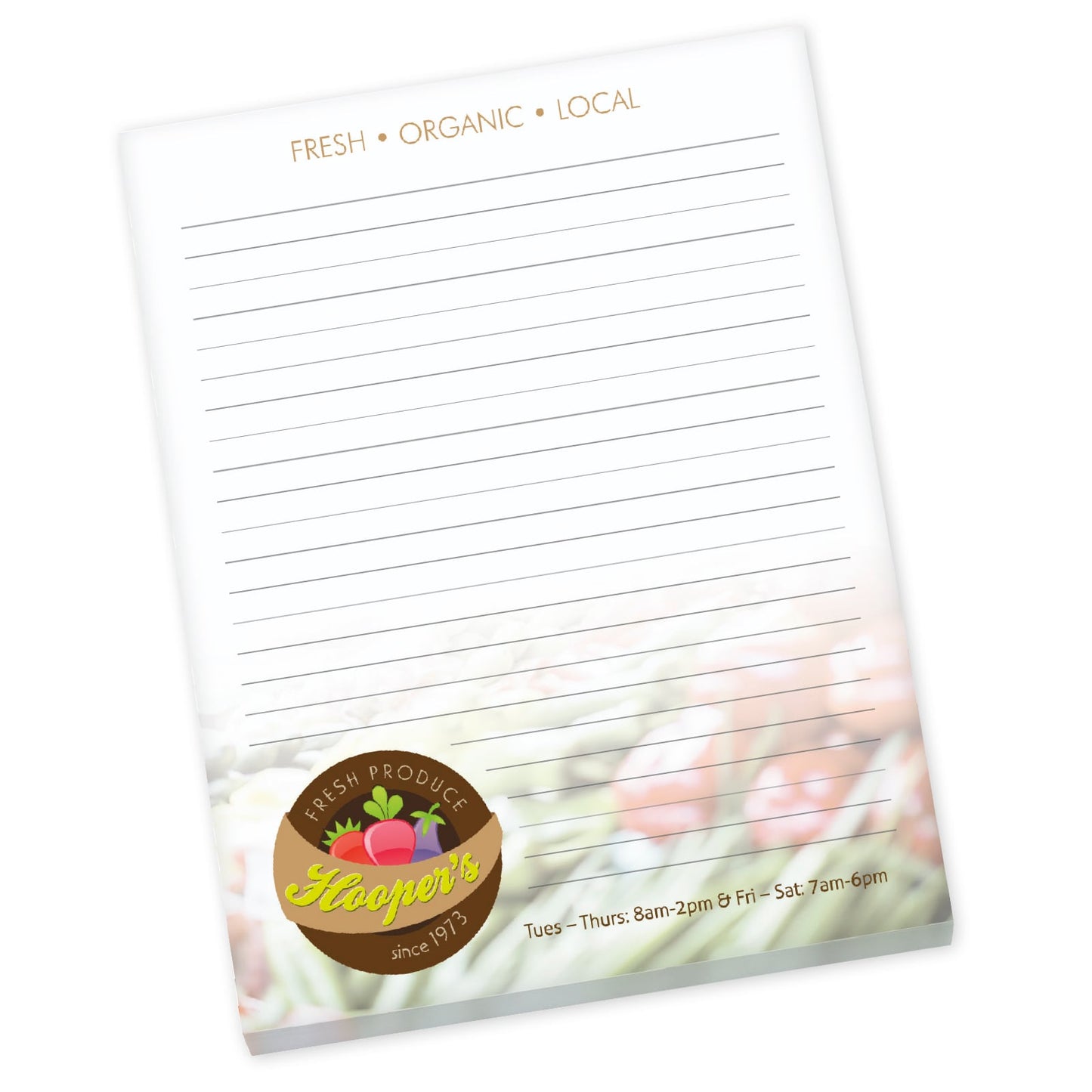8.5" x 11" Scratch Pad, 25 Sheet
