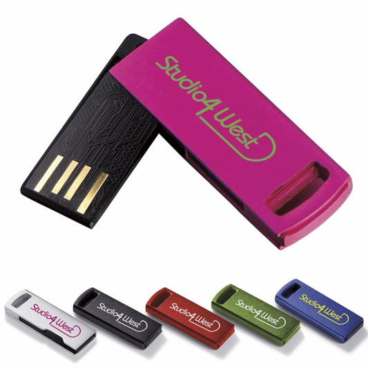 2 GB Aluminum USB 2.0 Flash Drive