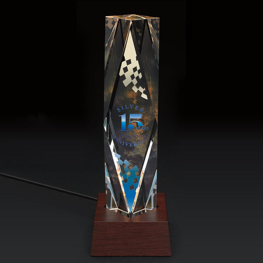 Dramatis Award with Lighted Base